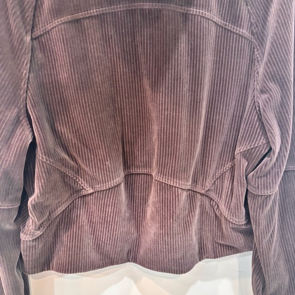 Lululemon Scuba Corduroy Lined Hoodie Pullover Sweater Women’s Size M/L - Picture 9 of 13